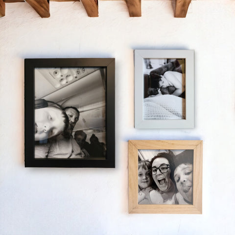 Custom Picture Frame With Matte Photo Print