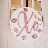 Xo door hanger for Valentines Day