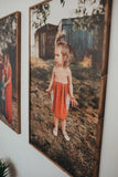 Custom Photo Print on Wood. Large Wood Framed Print
