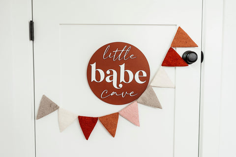 Little Babe Cave sign