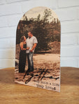 Photo On Wood, Picture On Wood, 5th Anniversary Gift, Photo Gift, Wood Anniversary Gift, Gift For Wife, Wood Gifts For Him, Custom Photo