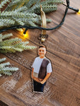 Photo Christmas Ornament, Customized Photo Ornament, Personalized Family Photo Ornament, Personalized Christmas Ornament, Custom Ornament